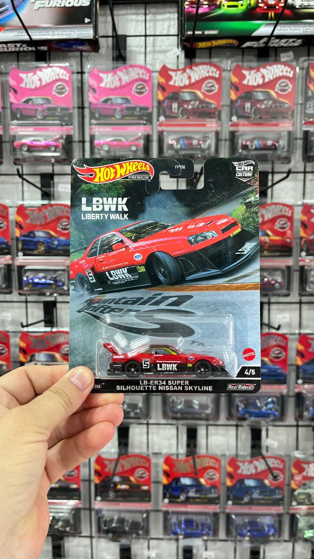 Hot Wheels Premium LBWK ER34 Skyline