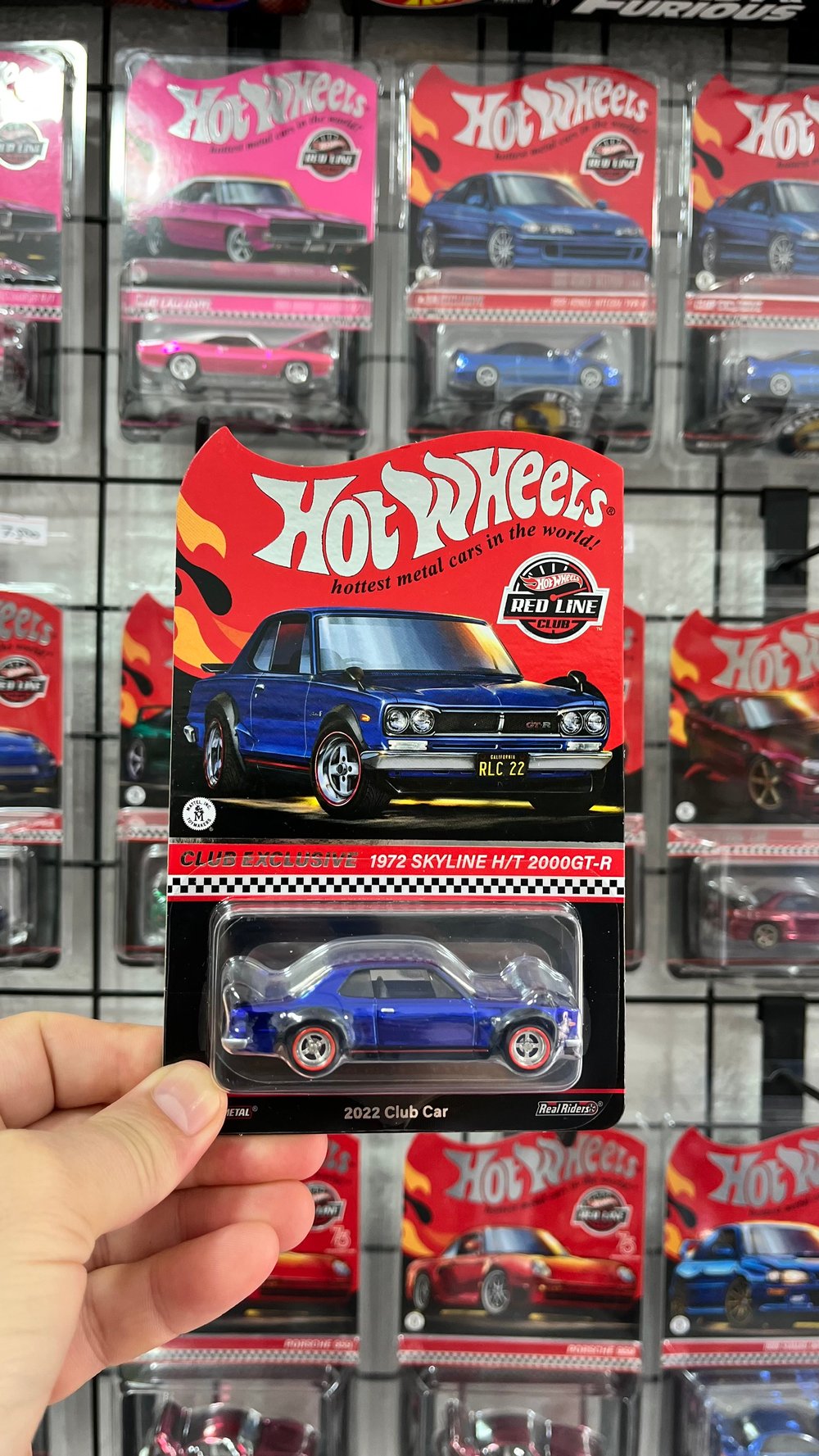 Hot Wheels RLC 1972 Skyline  H/T 2000 GT-R