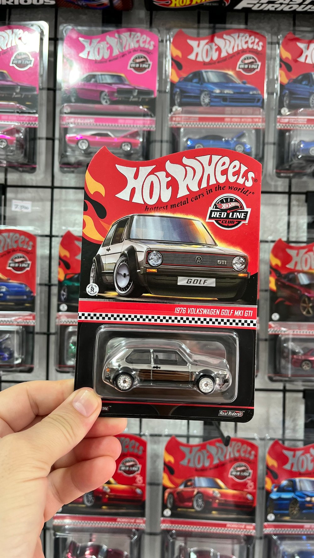 Hot Wheels RLC 1976 Volkswagen Golf MK1 GTI