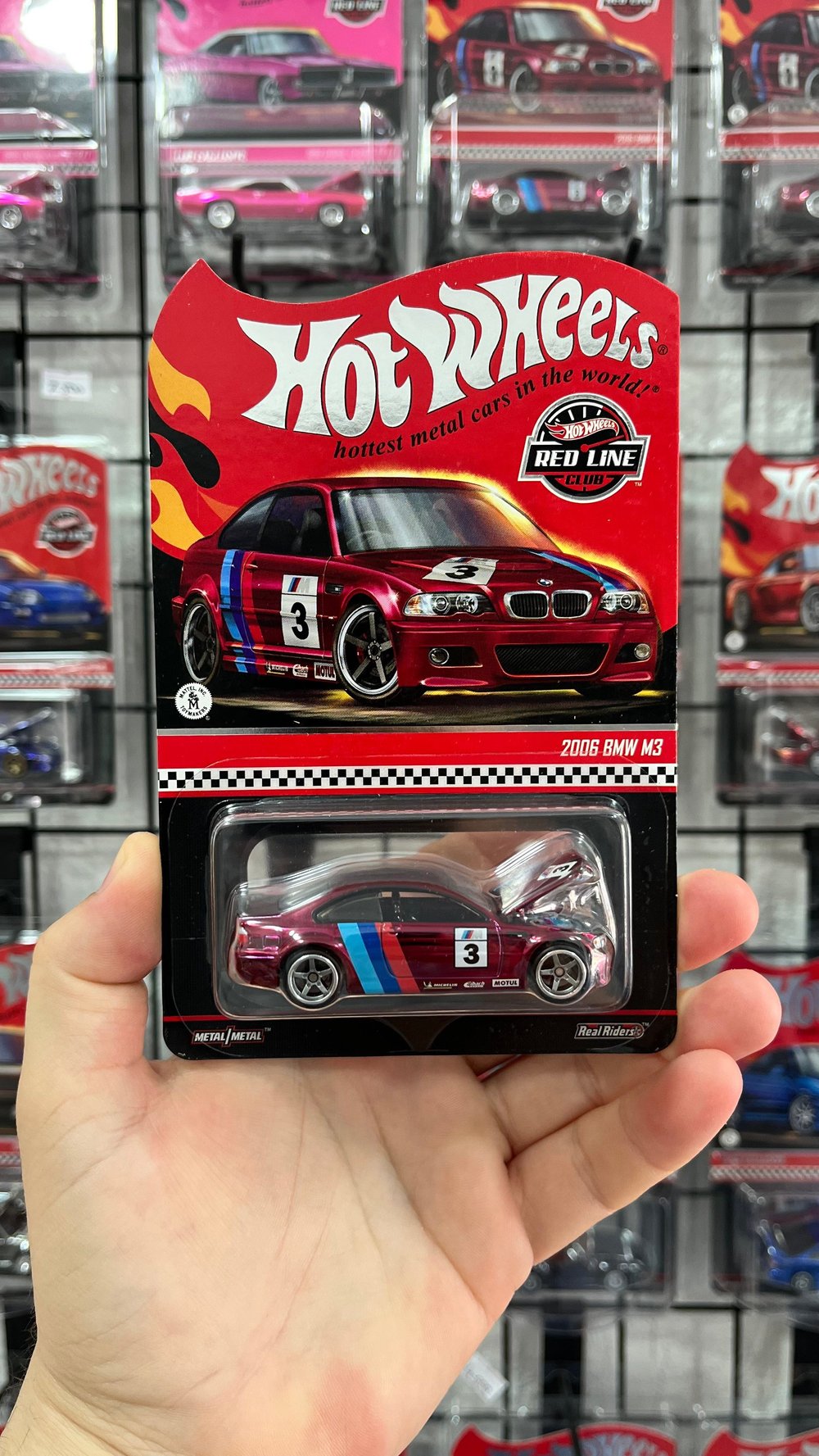 Hot Wheels RLC 2096  BMW M3 Orijinal  Koruma Kabında