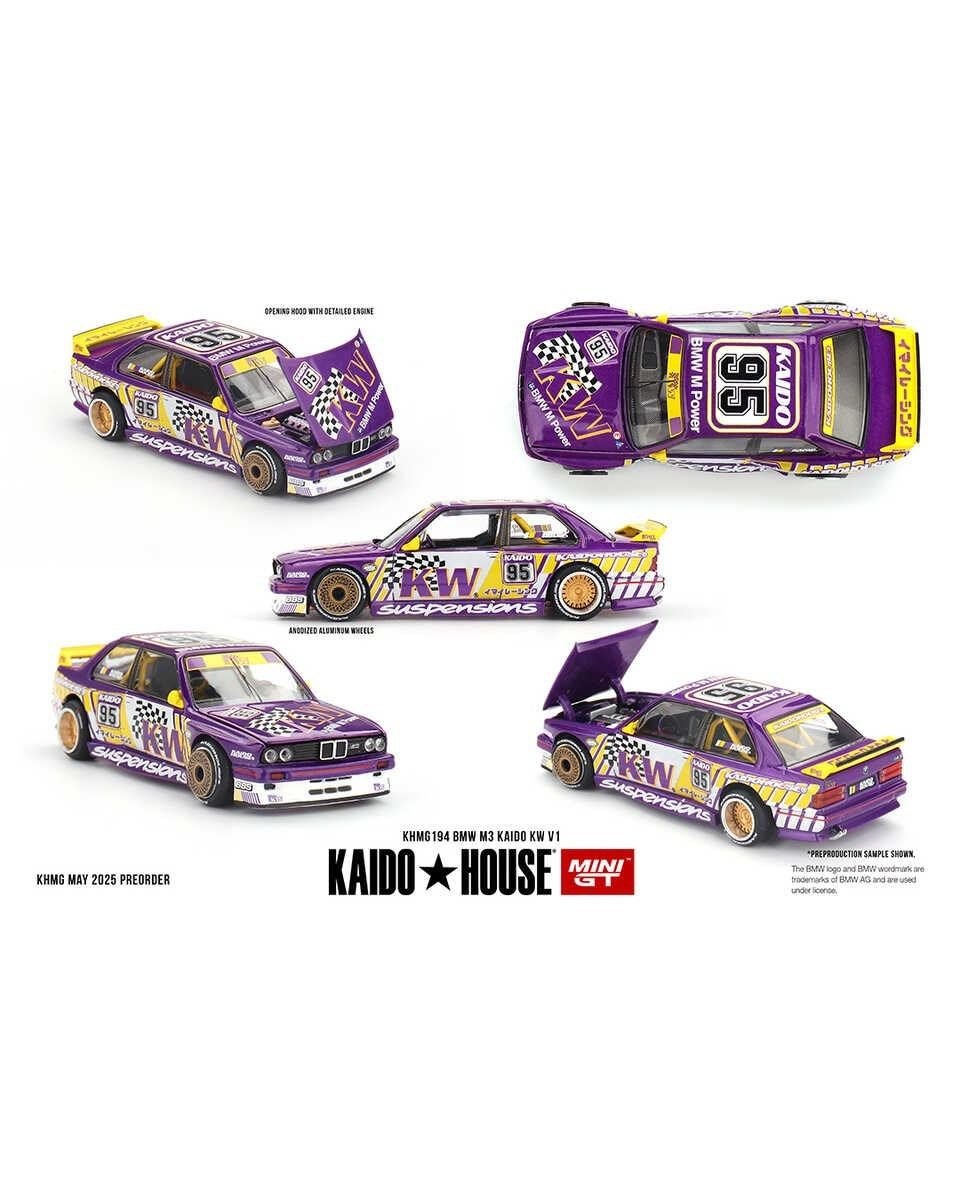 Mini GT 1/64 Kaido BMW M3 Kaido - Jelatinli