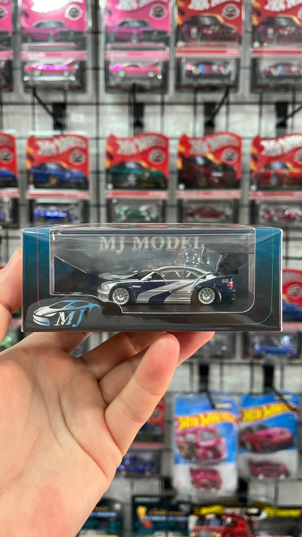 MJ Model 1/64 - BMW GTR E46 Most Wanted 