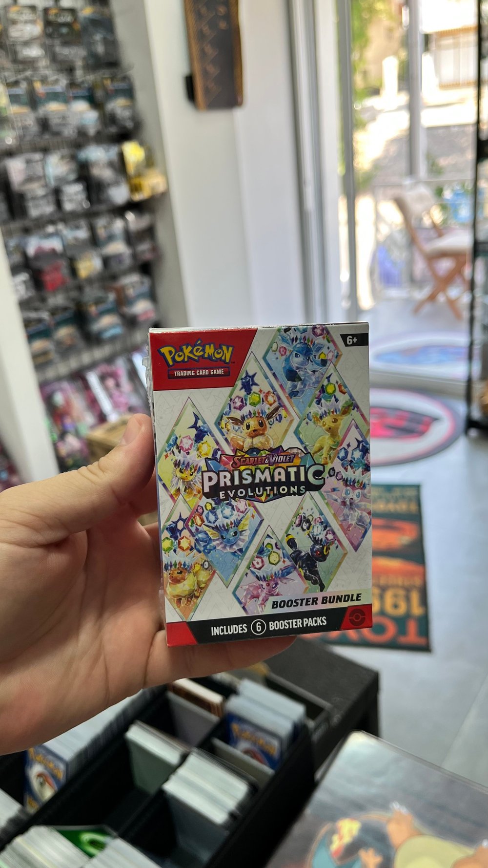 Pokémon Prismatic Evolutions Booster Bundle Box (6 Packs) English 2025 - SEALED