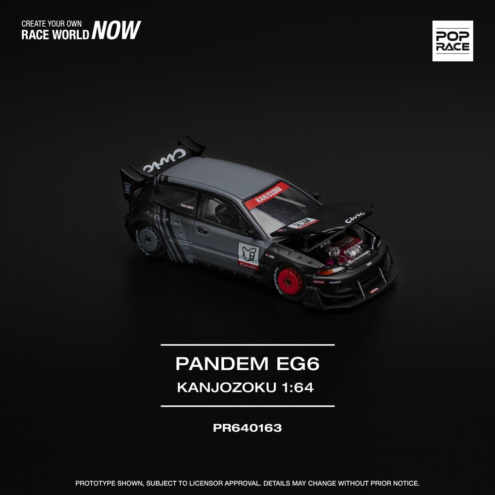 Pop Race 1/64 Pandem Eg6 Kanjozoku