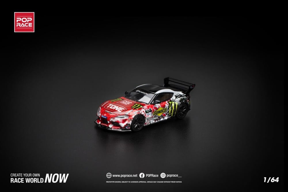 Pop Race 1/64 Pandem Gr Supra D1GP 2024 Daigo Saito