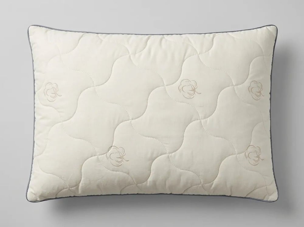 Angel Home %100 Doğal Pamuk Yastık - 50x70 cm İçi Dışı Pamuklu Organik Yastık