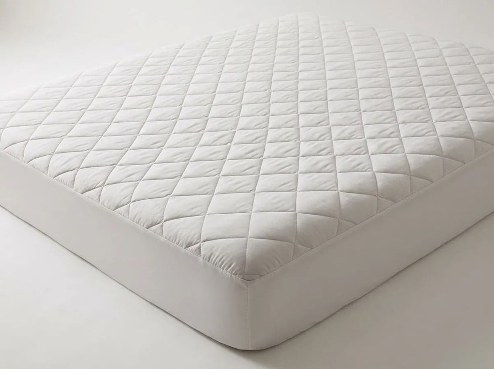 Angel Home Kapitone Nakışlı Tek Kişilik Sıvı Geçirmez Alez - 100x200 + 30 cm Fitted Yatak Koruyucu
