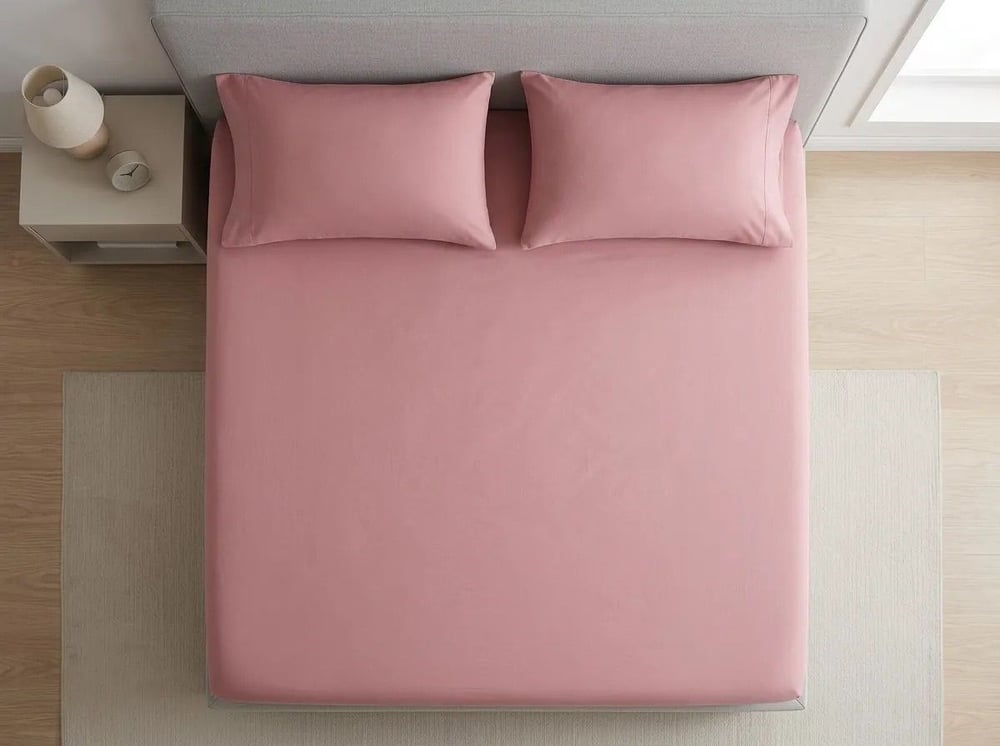 Premium %100 Pamuk Lastikli Çarşaf Takımı 180x200 + 30 cm Yatak Yüksekliği (3 Parça)