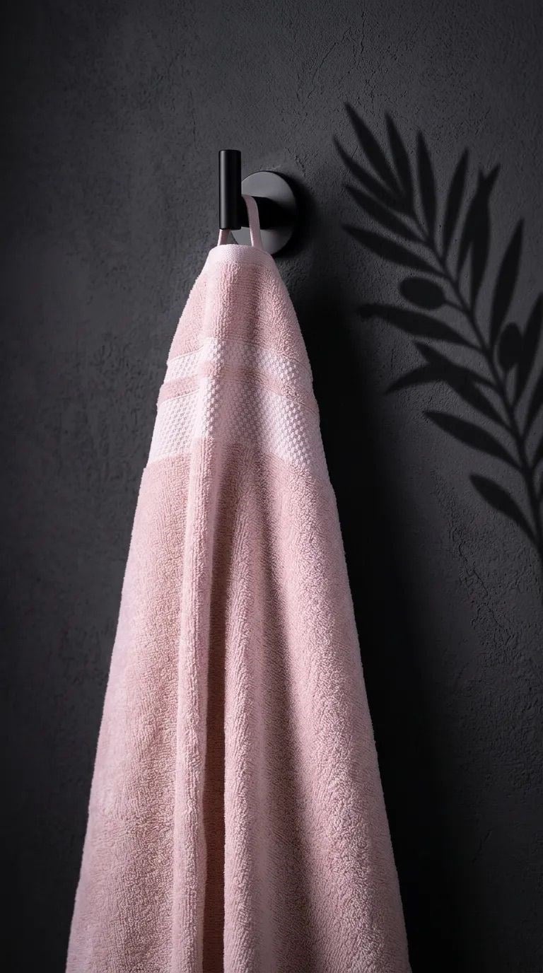 Pudra %100 Pamuklu 50x90 cm Yumuşak Dokulu Yüz Havlusu