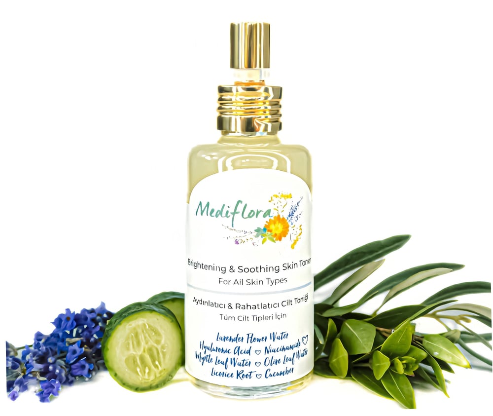 Mediflora Aydınlatıcı ve Rahatlatıcı Cilt Toniği - Hyaluronik Asit & Niacinamide