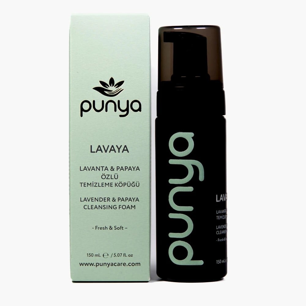 Punya Lavaya Lavanta & Papaya Temizleme Köpüğü