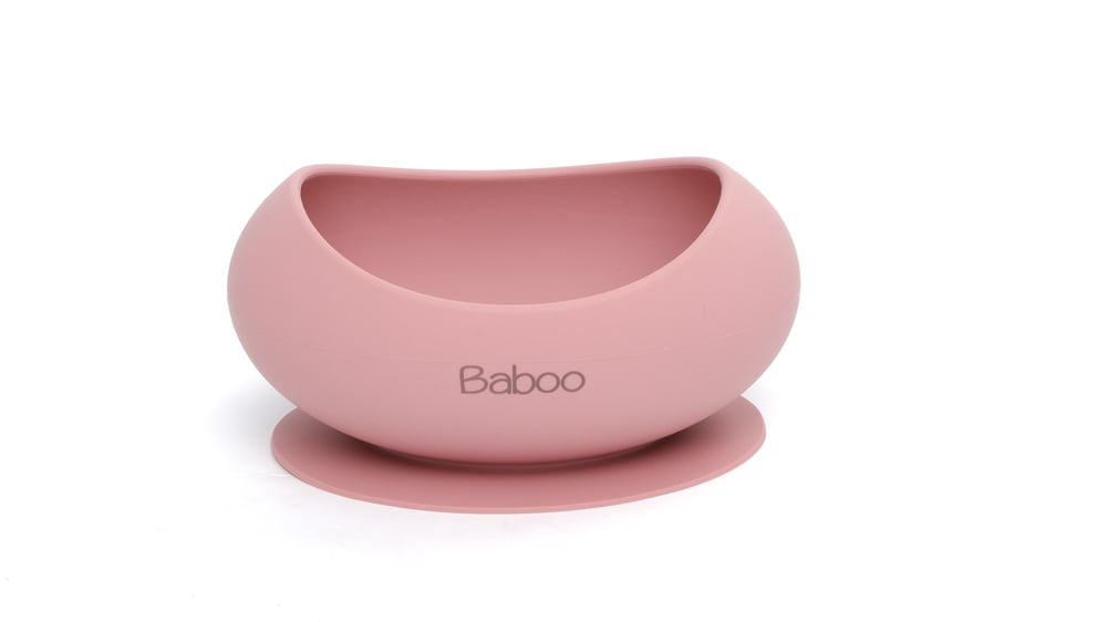 Baboo Pembe Silikon Vakumlu Bebek Kasesi