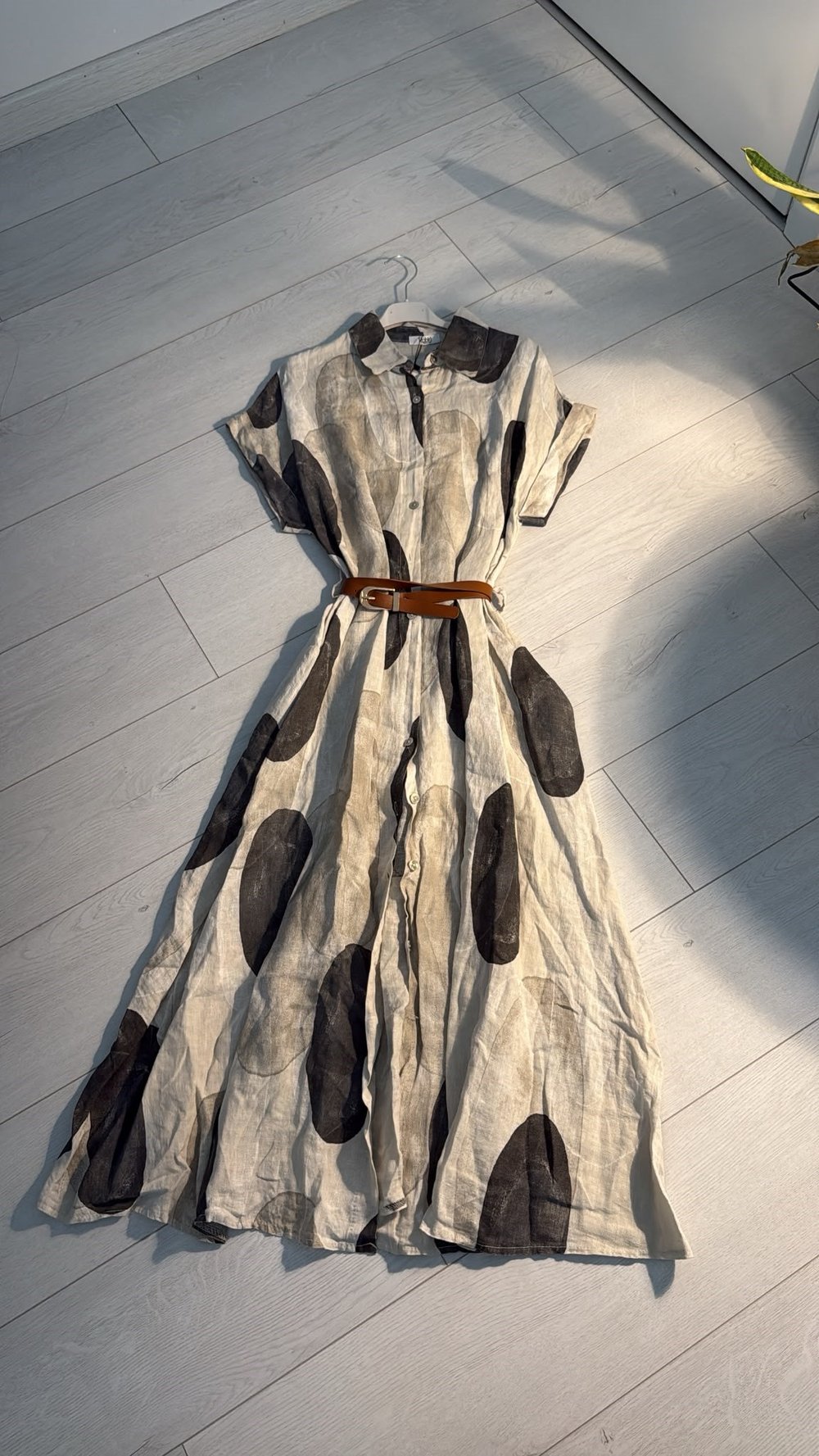 desenli elbise