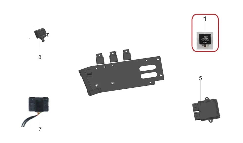 REGAL RAPTOR PİLDER 125 SİNYAL FLAŞÖR