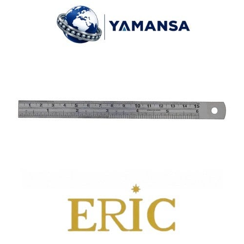300*26MM Paslanmaz Çelik Cetvel ERİC