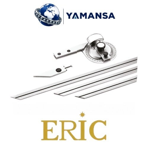 Dereceli Mercekli Gönye 0-10MM ERİC