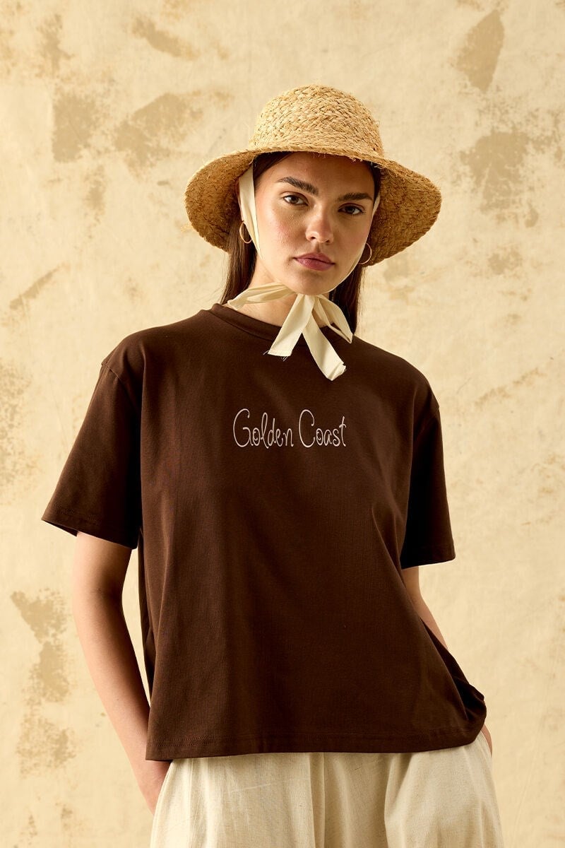 Acı Kahve Golden Coast Kısa Kol Body