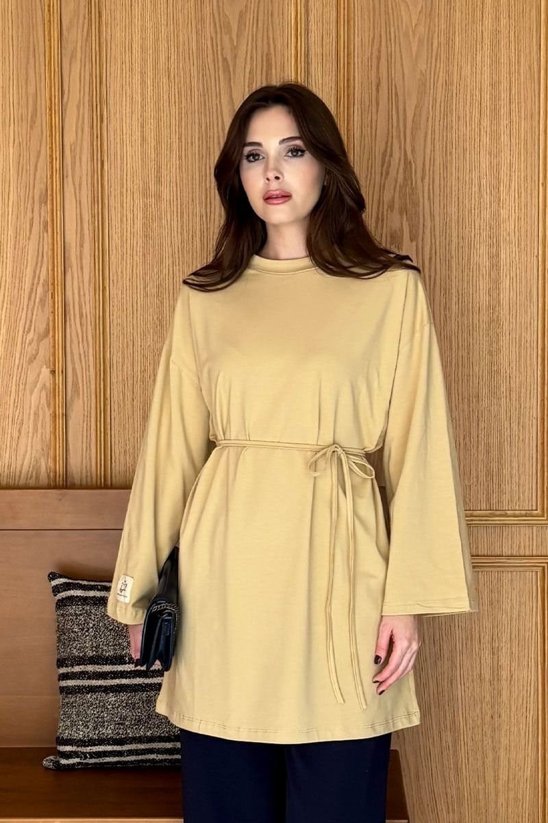 Bej Body Tunik