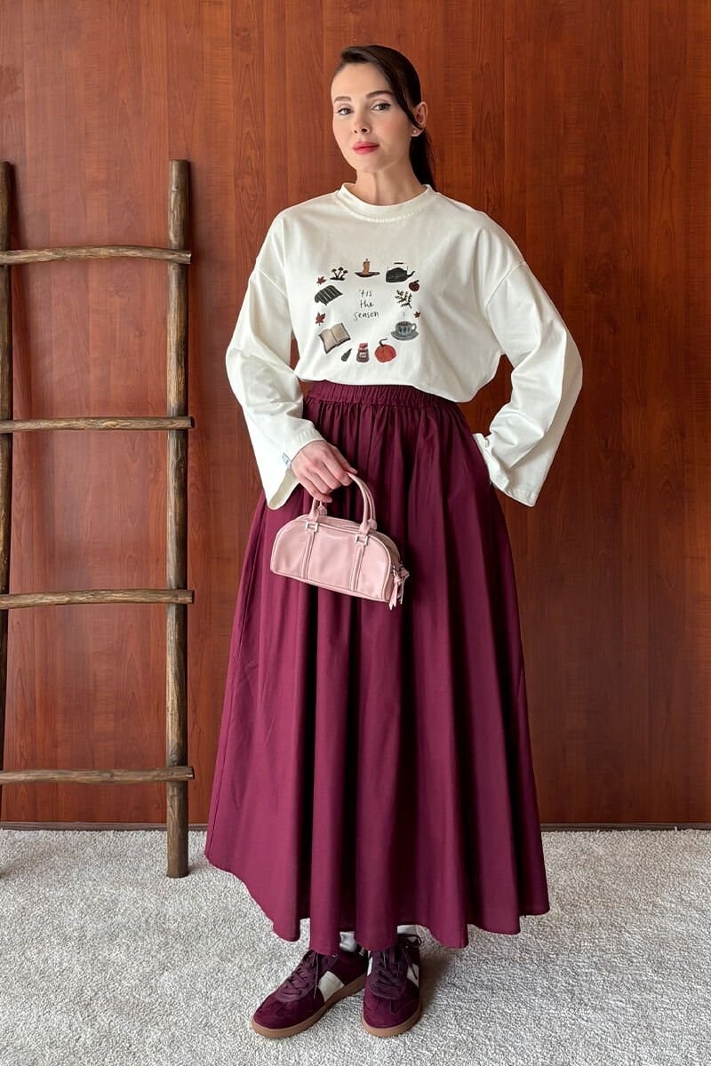 Bordo Balon Etek