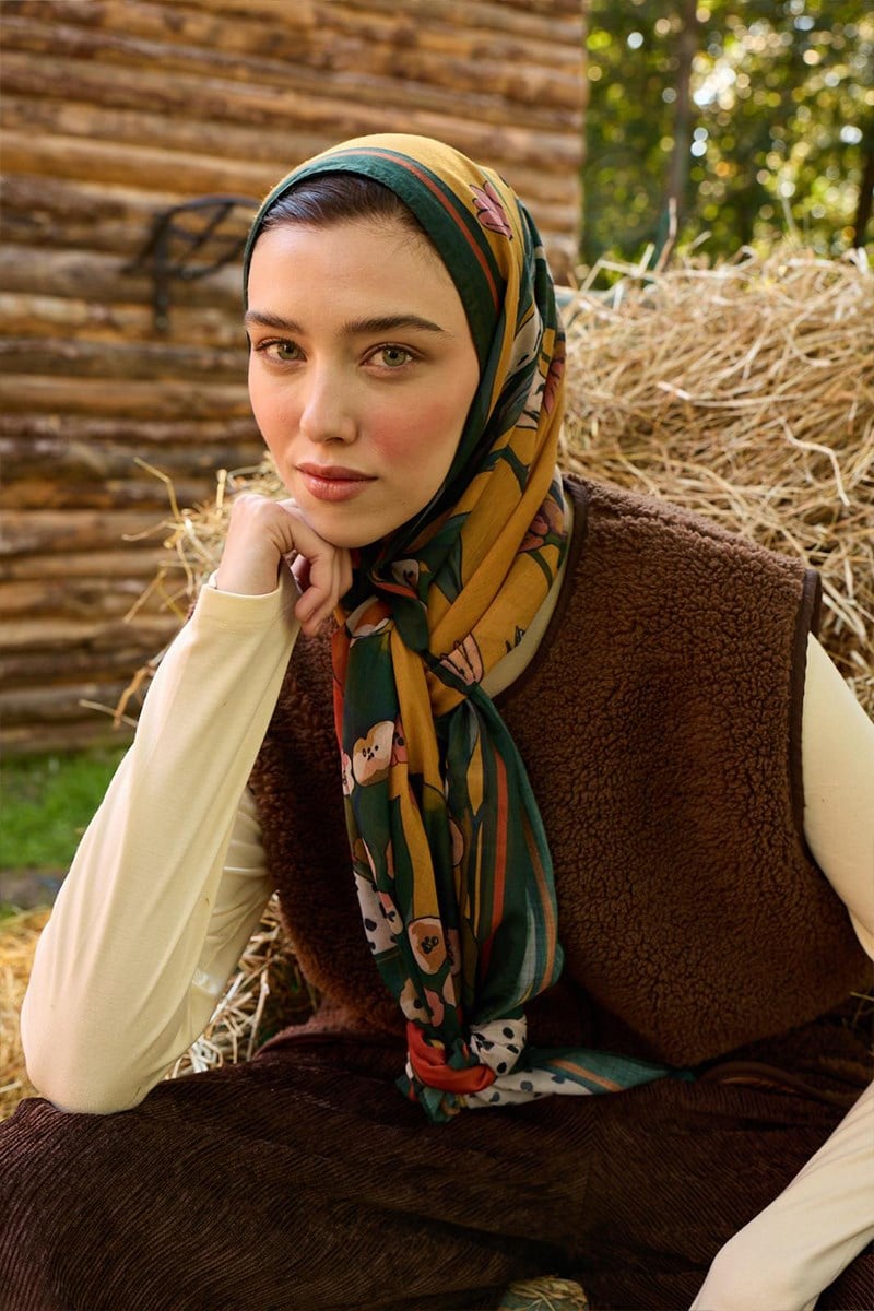Büyülü Bahçe Şal