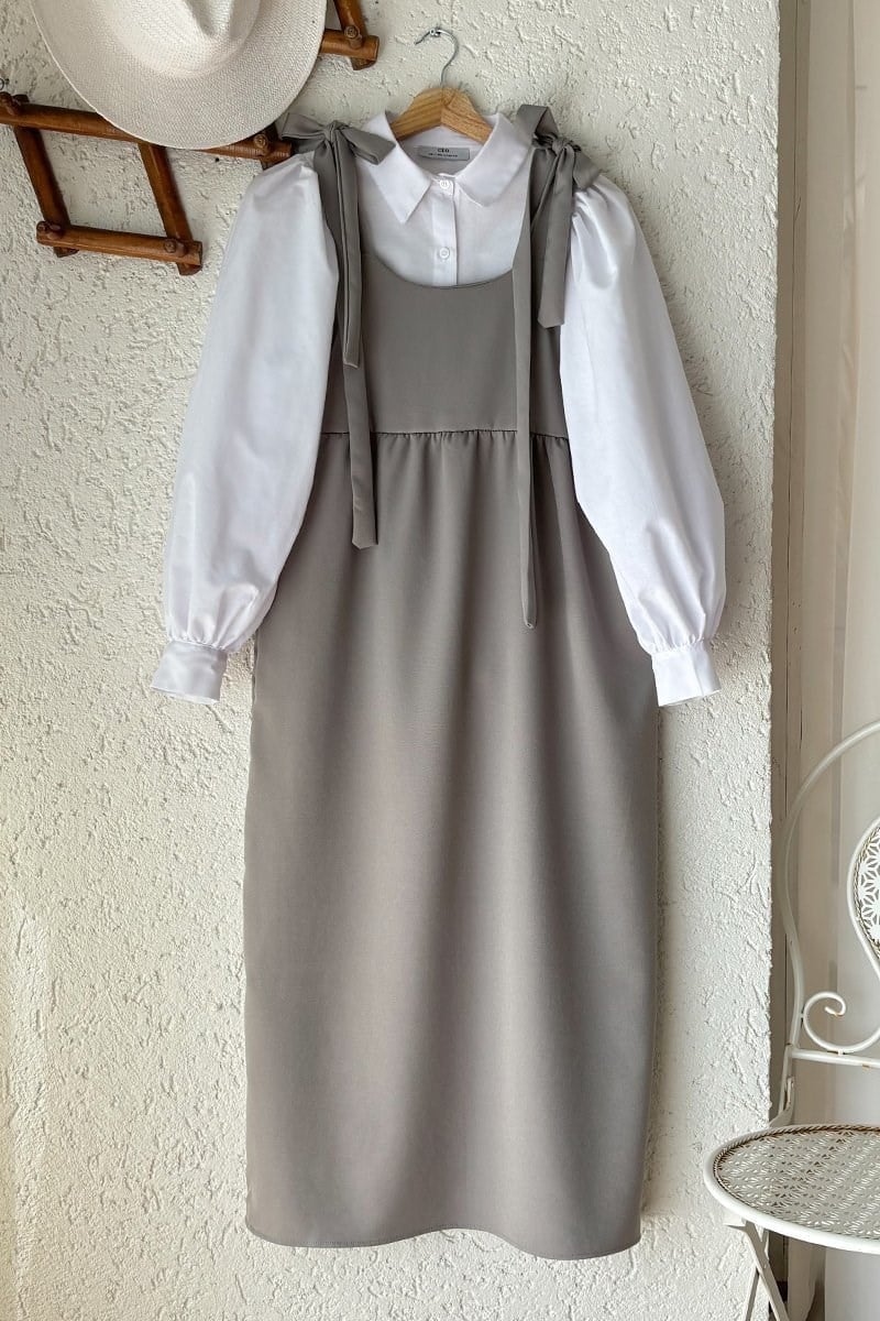 Gri Kolu Bağlamalı Jile
