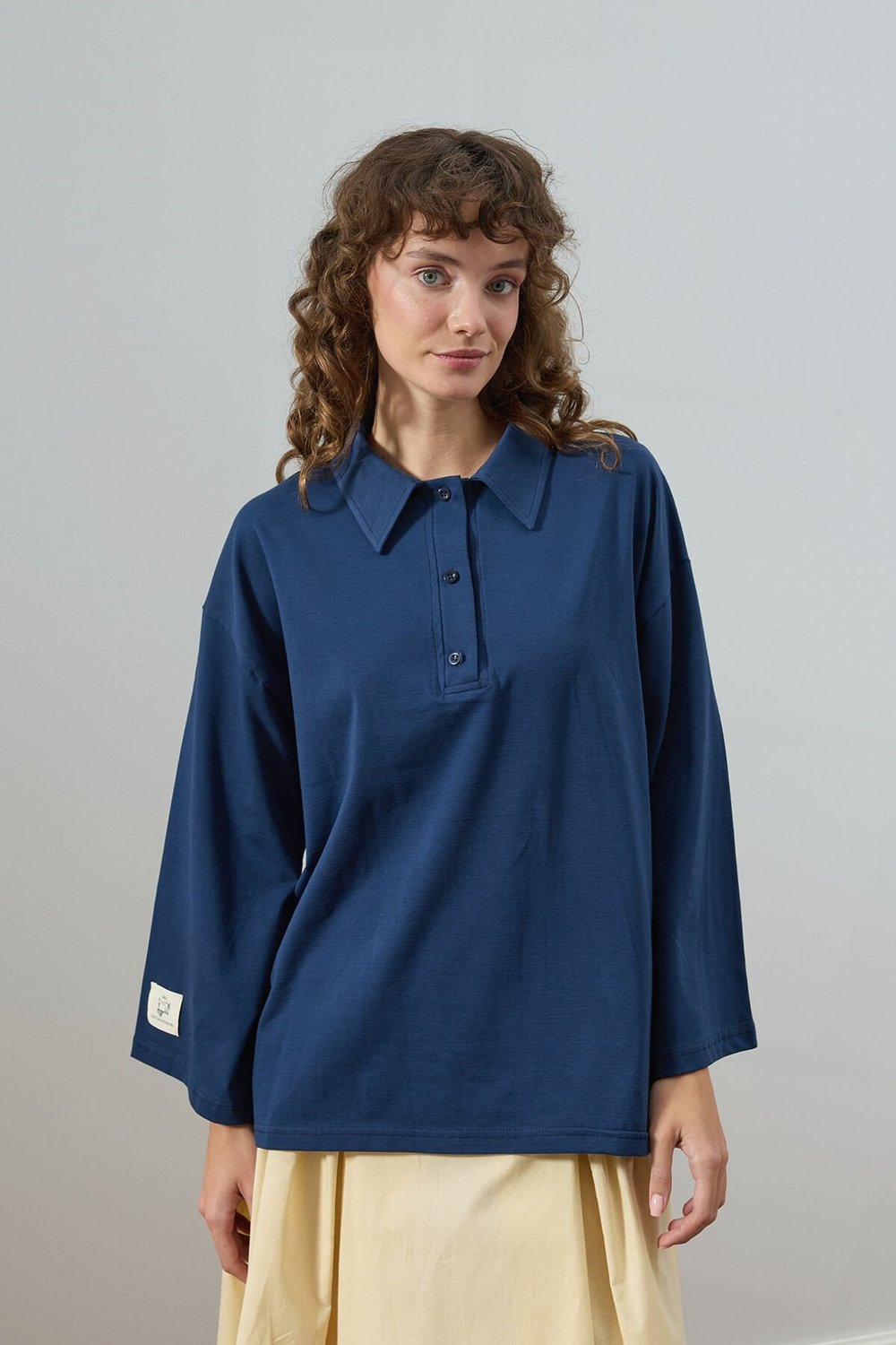 Lacivert Süprem Polo Yaka Body