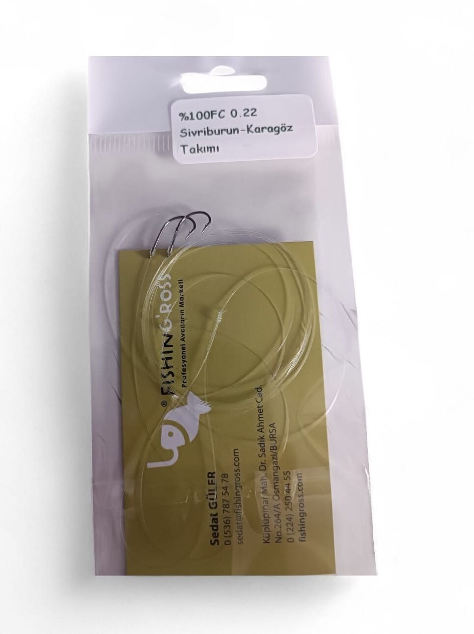 Özel Yapım %100 FC 0.22mm  Sivriburun Karagöz Takımı