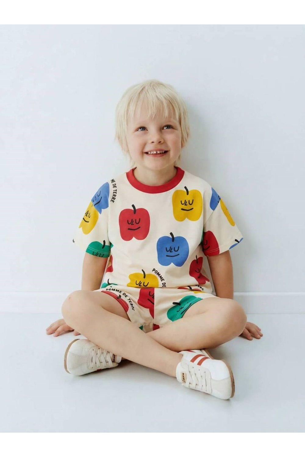 Biber Detaylı Unisex İkili Takım