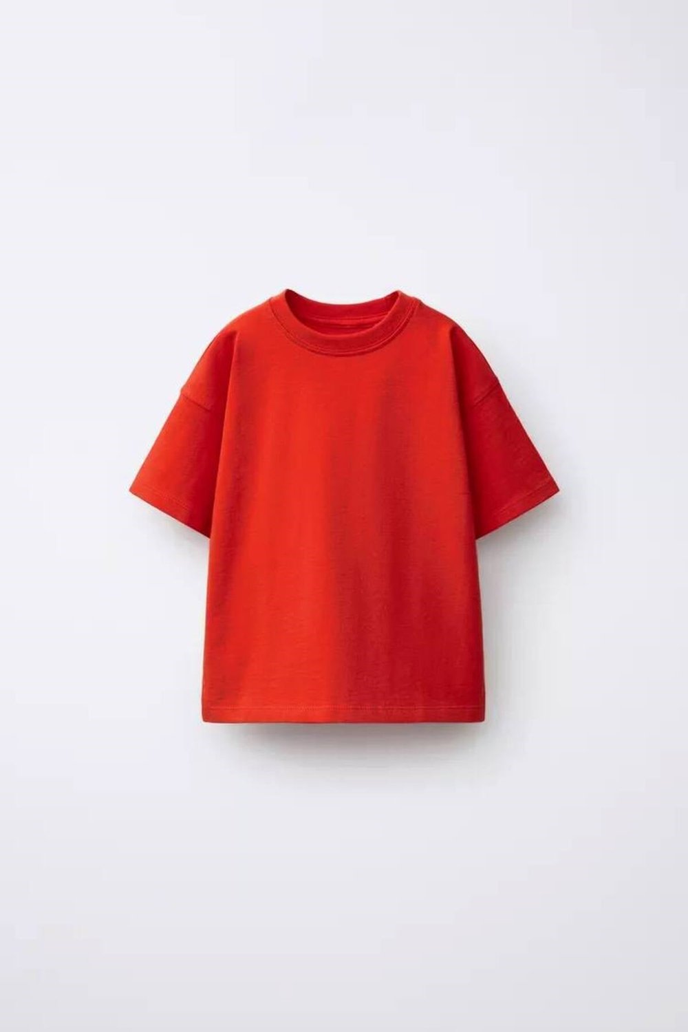 Kırmızı Basic Çocuk T-shirt