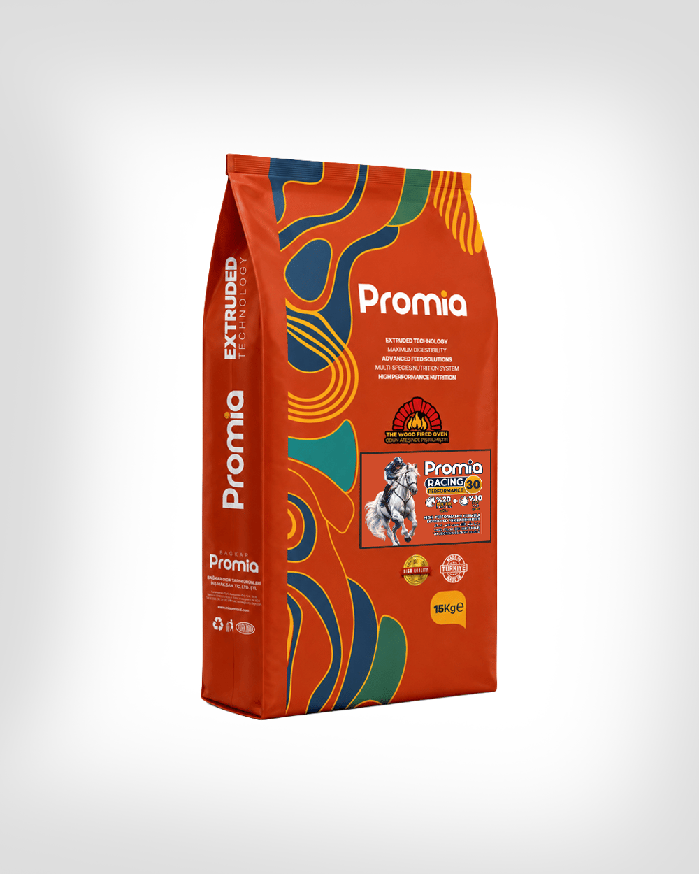 Promia Racing 30 | Yarış ve Yüksek Performans Atlar İçin Yem 15KG