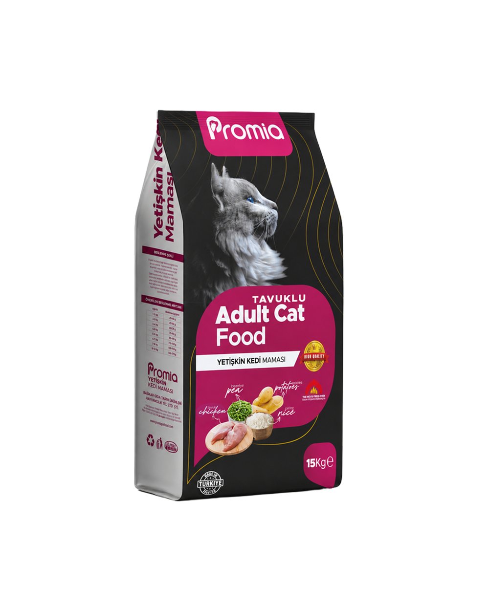 Promia Tavuklu Kısırlaştırılmış Yetişkin Kedi Maması & Adult Cat 15kg