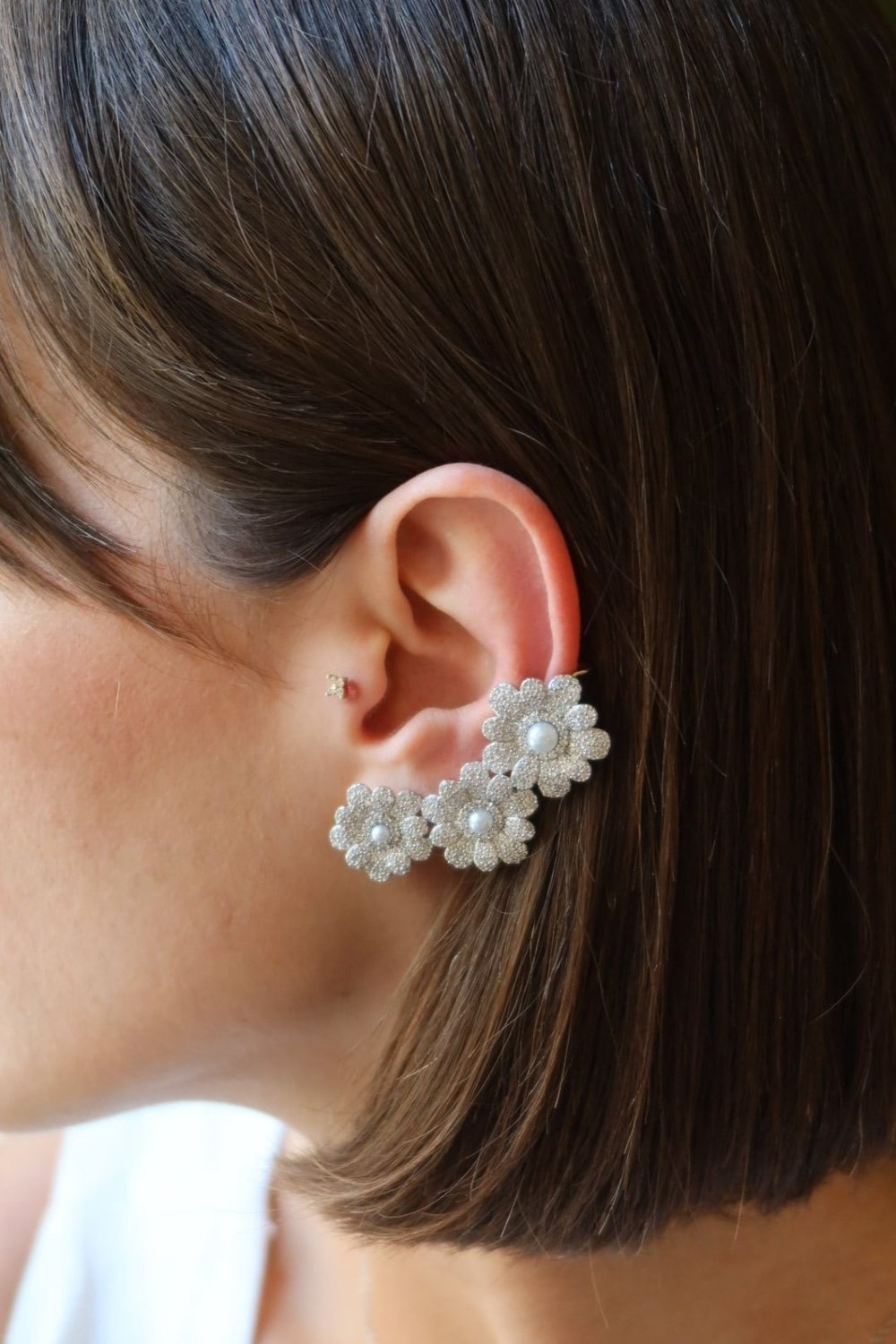Flowers Earcuff