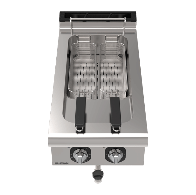 İnoksan Fritöz INO-7FE10S Yarım Modül Elektrikli Set Üstü Fritöz – 16 Litre | 700S Seri Profesyonel Endüstriyel Fritöz