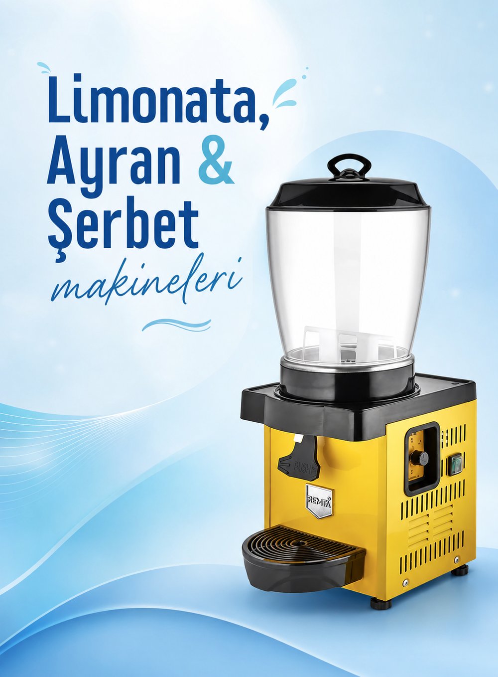 Royal Mini Şerbet Soğutucu 12 lt