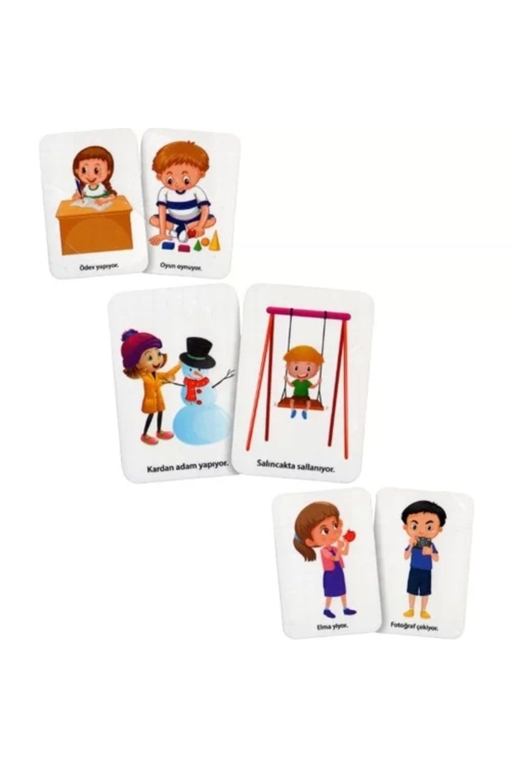 18 Ay Eylem Kartlarım Eğitici Bilgi Kartları Ca5174