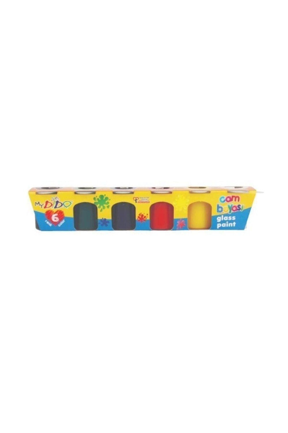 6 Renk Cam Boyası 6x22 ml
