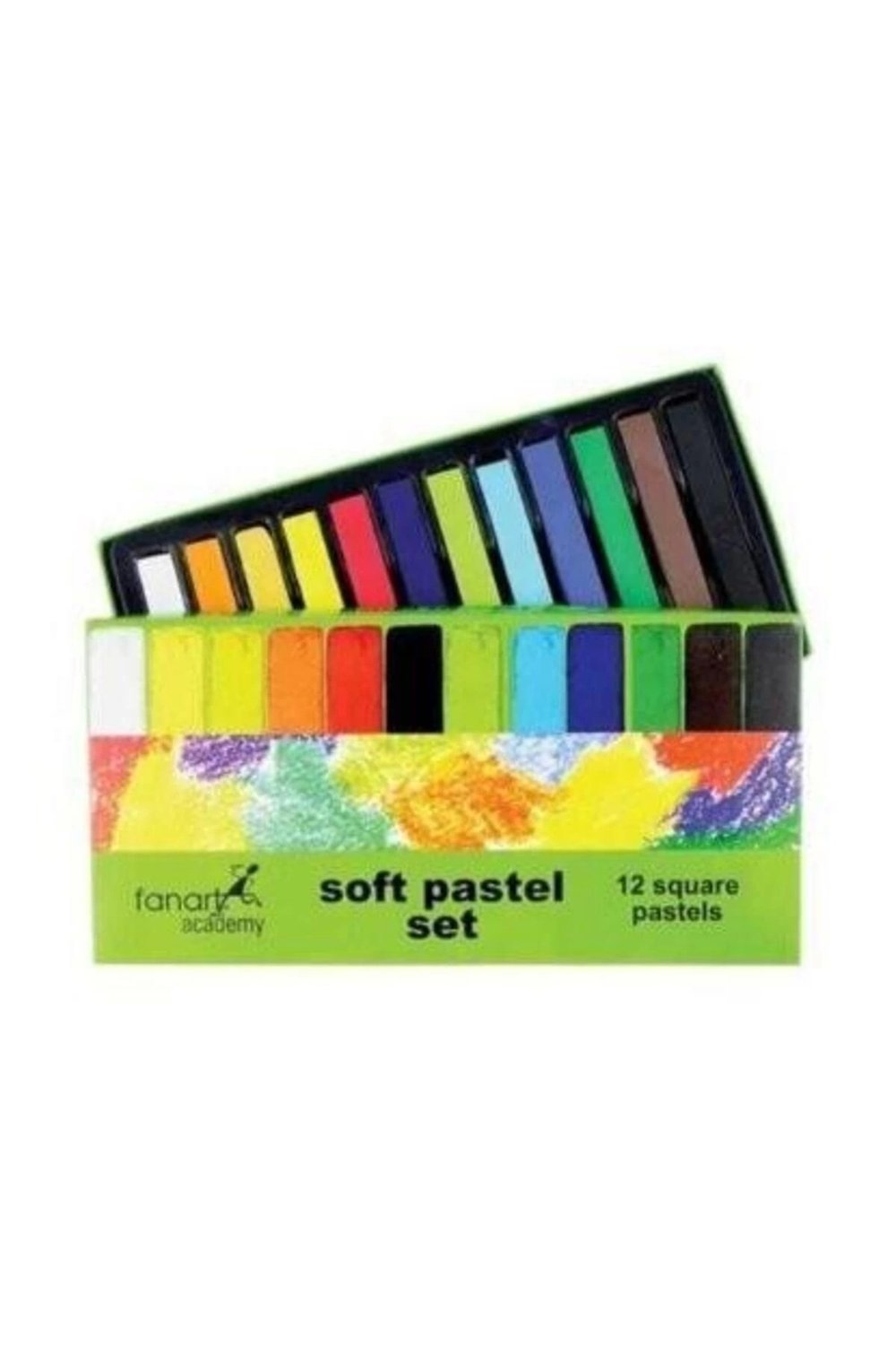 Academy Toz Pastel Seti 12 Renk
