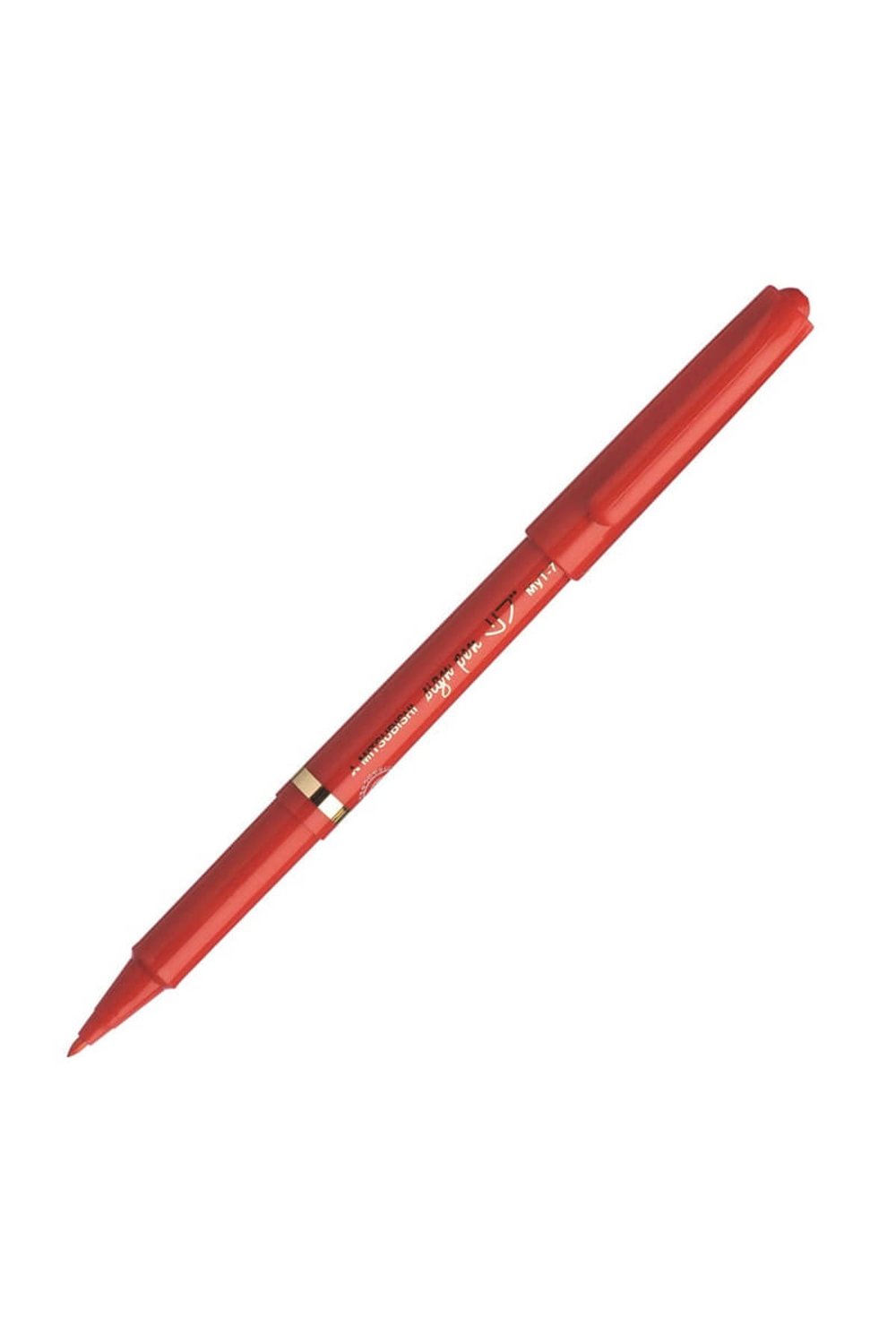 Akrilik Uçlu Imza Kalemi Mitsubishi Sign Pen 1.0 Mm Kırmızı