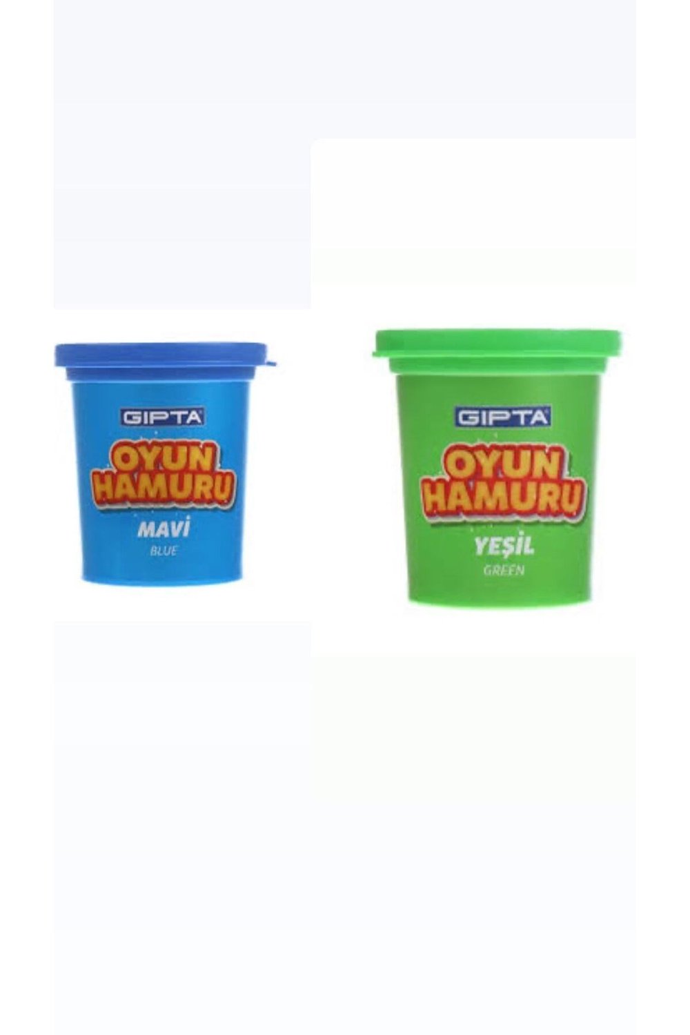 GIPTA OYUN HAMURU 2 Lİ MAVİ YEŞİL