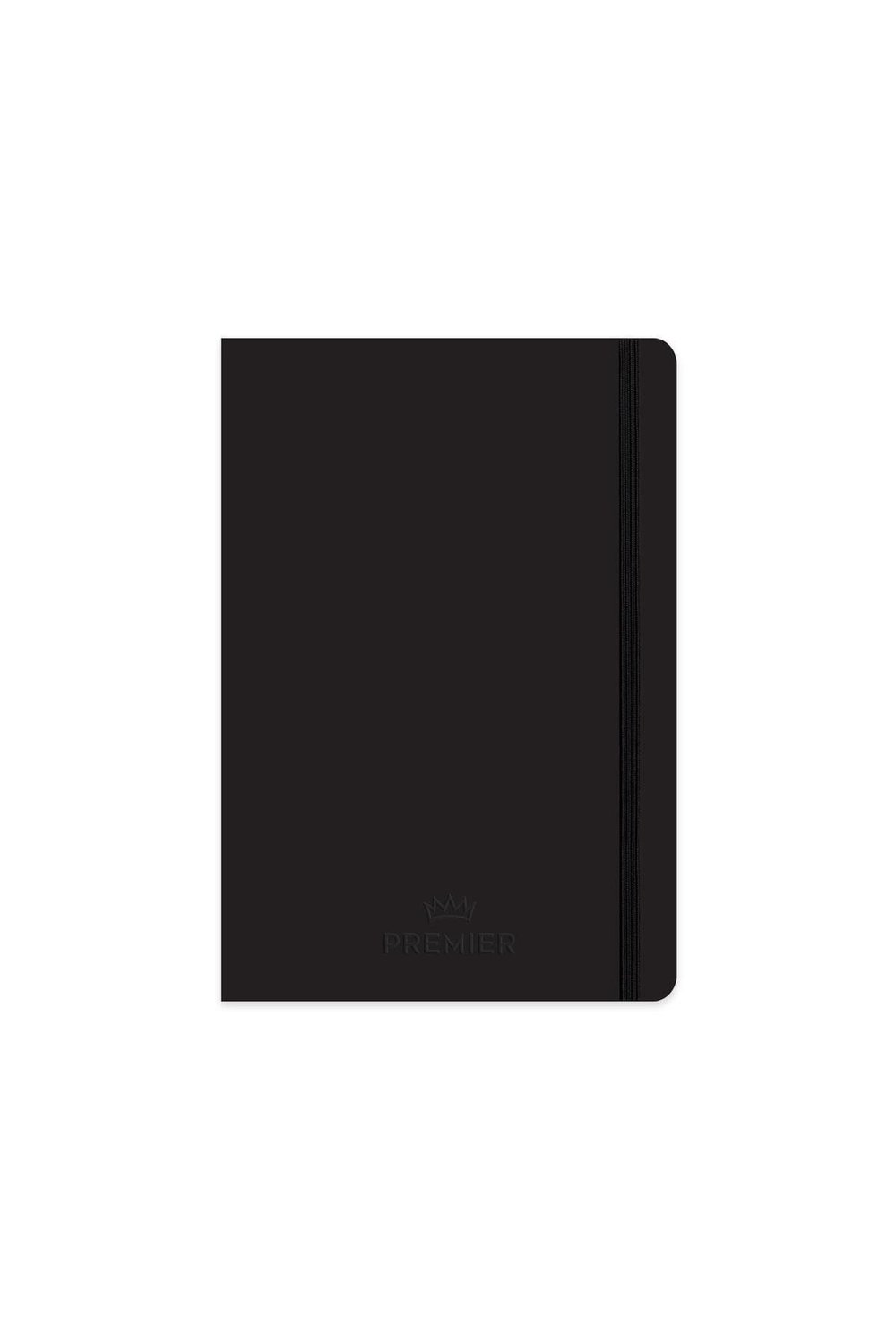 Keskin Color 17x24 Kareli Ciltli Premier Defter - Siyah