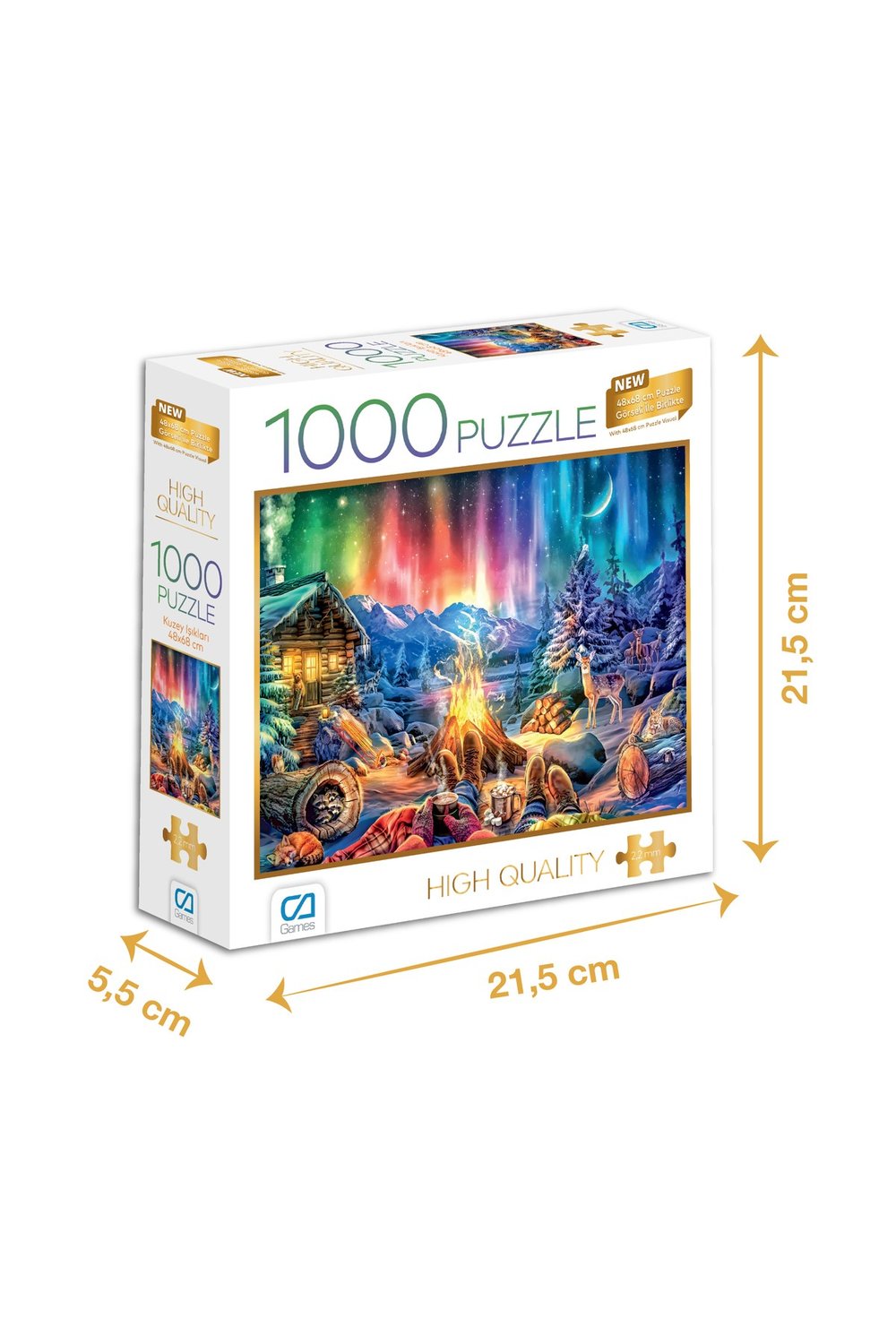 KUZEY IŞIKLARI PUZZLE 1000 PARÇA