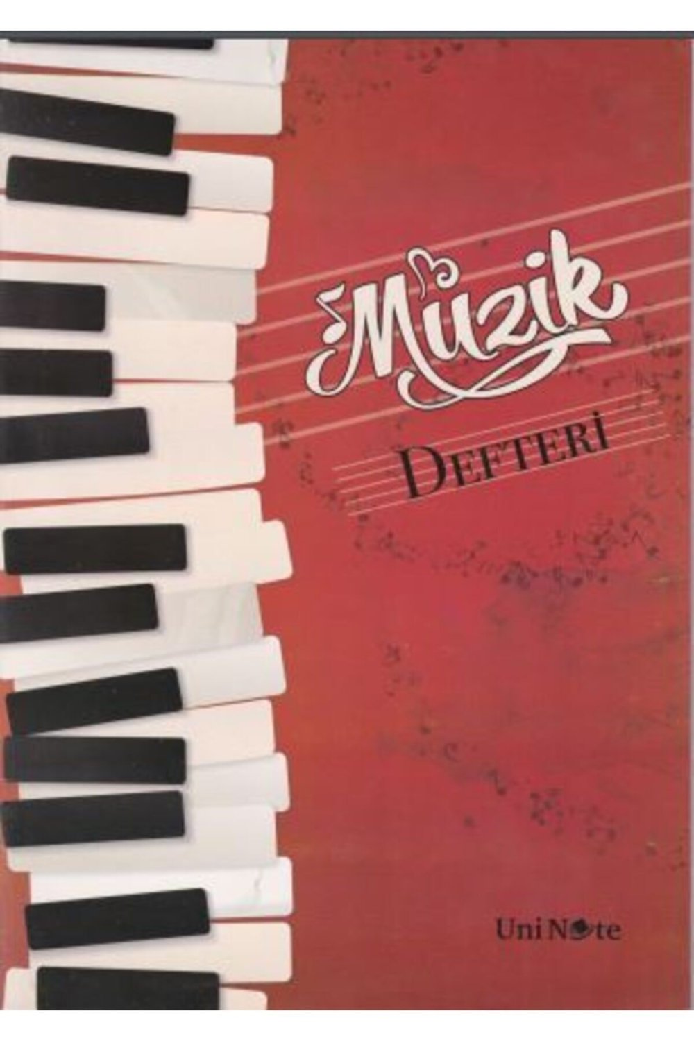Müzik Defteri Dikişli Büyük 40 Yaprak