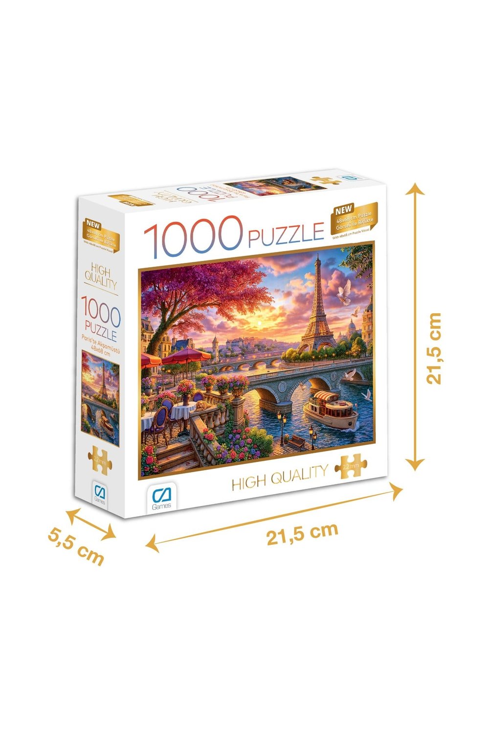 PARİS'TE AKŞAMÜSTÜ PUZZLE 1000 PARÇA