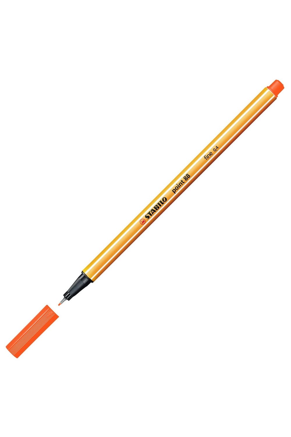 Point 88 Fineliner 0.4mm Keçe Uçlu Kalem 88/54 Turuncu