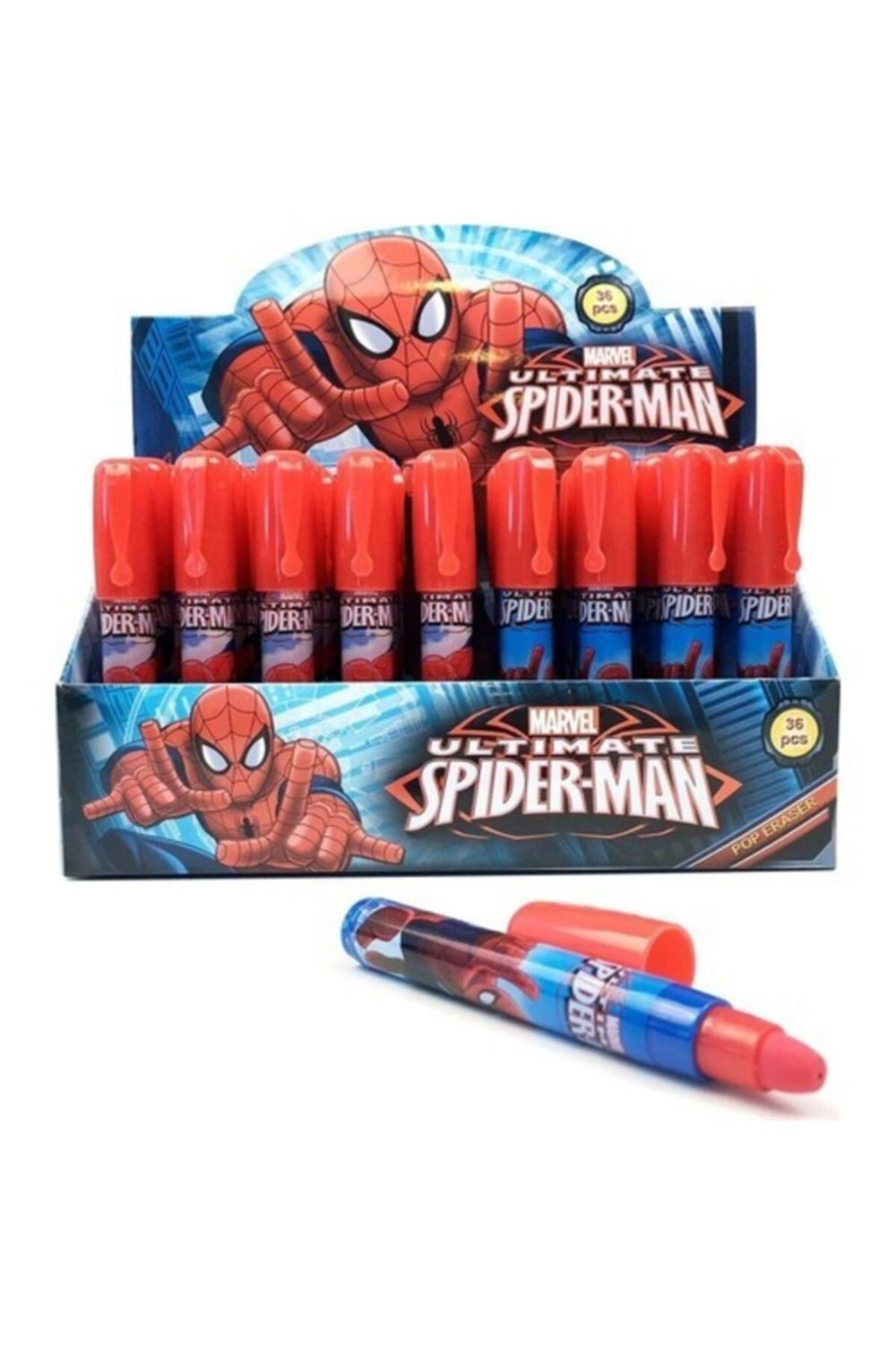Spider Man Roket Silgi (yumurtlayan Silgi)