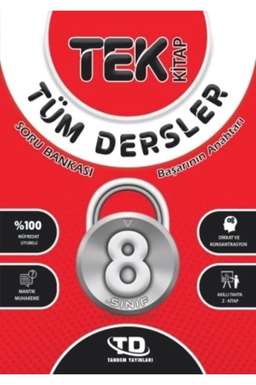 Tüm Dersler Tek Kitap 8. Sınıf Soru Bankası