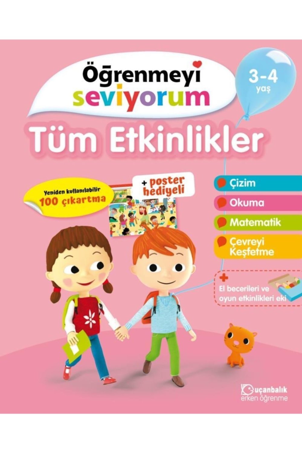 Uçanbalık 3-4 Yaş Öğrenmeyi Seviyorum Tüm Etkinlik
