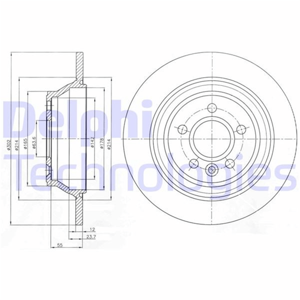 ARKA FREN DISK AYNASI VOLVO V70 III 07> D4 13> S80 II 2.0 3.2 /2.0TDI 08> XC70 06>