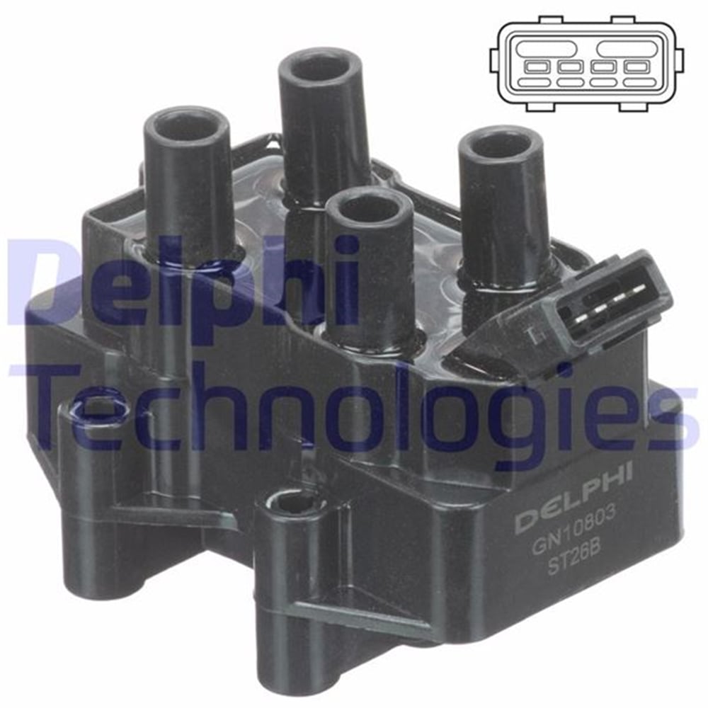 ATEŞLEME BOBİNİ P306 93-01 P106 91-01 1.0-1.1-1.4 1.6 P205-P405-AX-ZX-ROVER 420 95-00 820 TU3M -TU1M-TU5J-TU9M