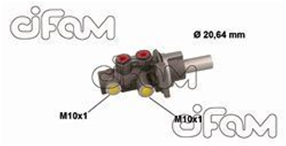 FREN ANA MERKEZ FORD FİESTA 08> DEPOSUZ 20.64mm